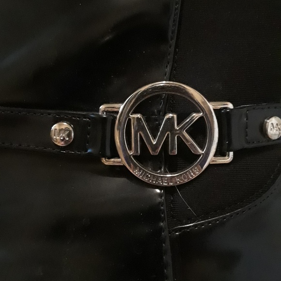 💕HP💕Michael Kors Black‎ Riding Boots*Fits 6.5* - Picture 6 of 9